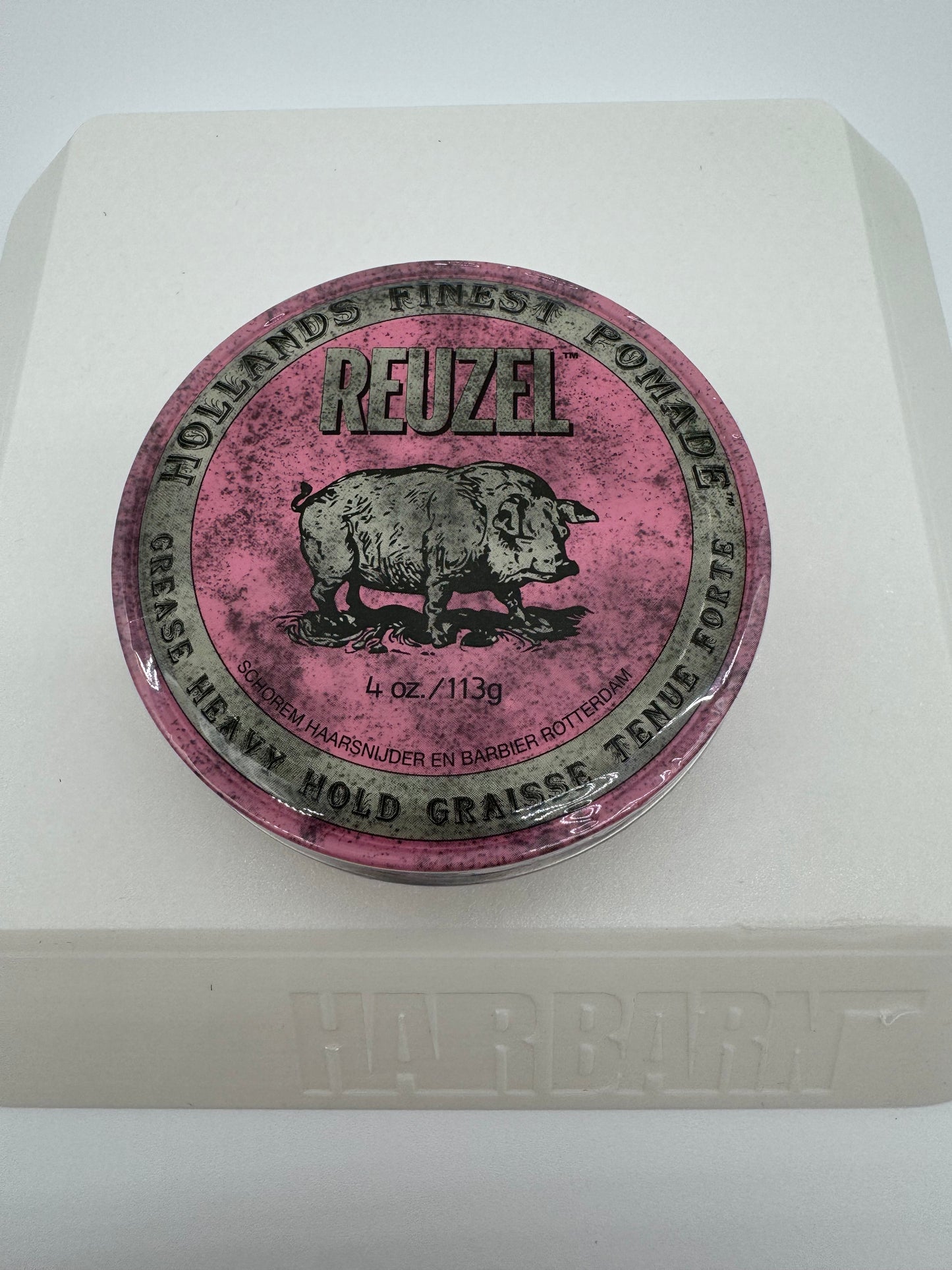 2 Pack Reuzel Pink Pomade Grease 4 oz