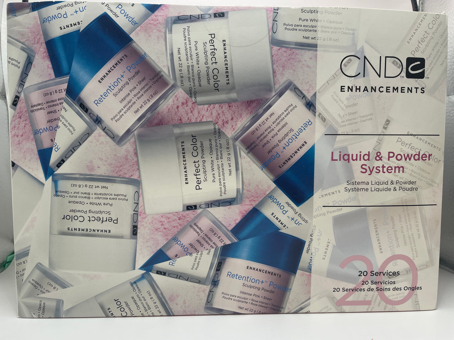 CND C Enhancements Retention + Basics Liquid and Powder Sculpting Products