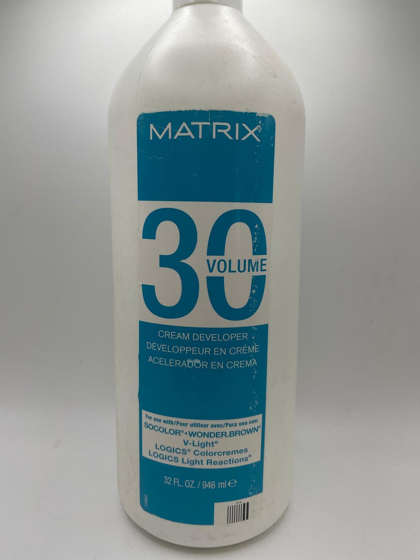 Matrix 30 Volume Cream Developer 32 oz SoColor