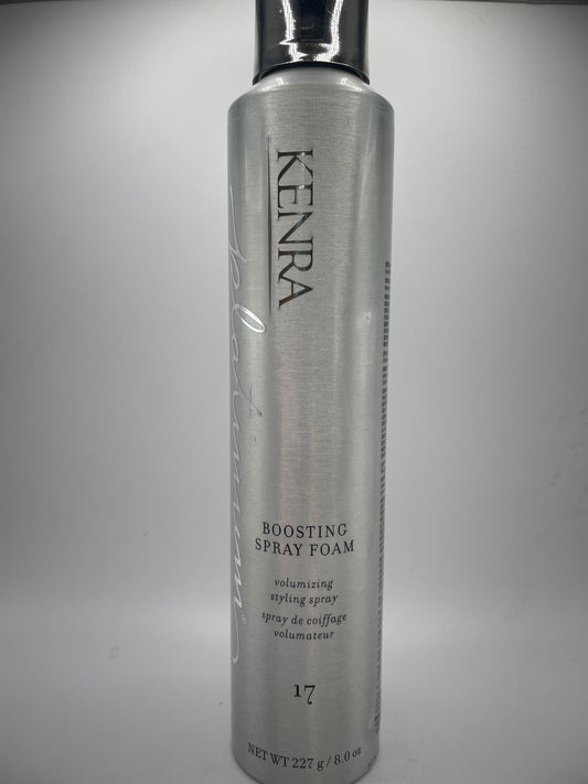 Kenra Platinum # 17 Boosting Spray foam 8 oz
