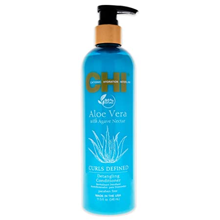 2 Pack Chi Aloe Vera with Agave Nectar Detangling Conditioner, 11.5 fl oz