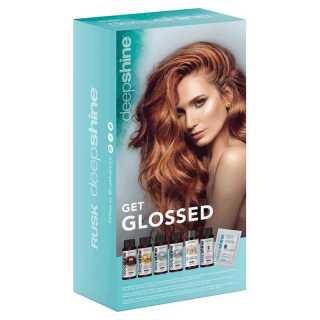 6 Pack Rusk Deep Shine Get Glossed Kits