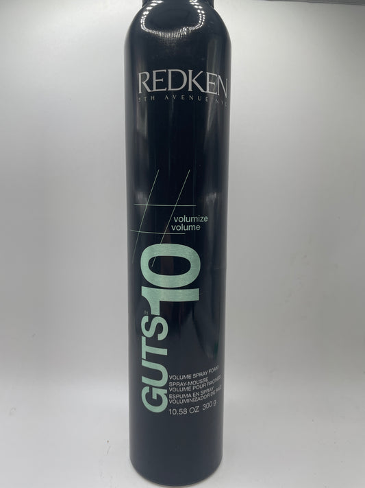 REDKEN Guts 10 Volume Spray Foam Mousse 10.58 oz