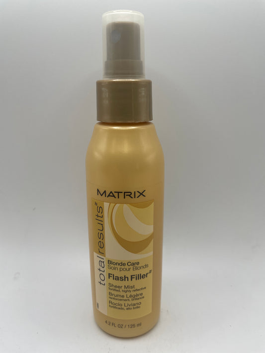 Matrix Total Results Blonde Care Flash Filler Sheer Mist Spray 4.2 oz