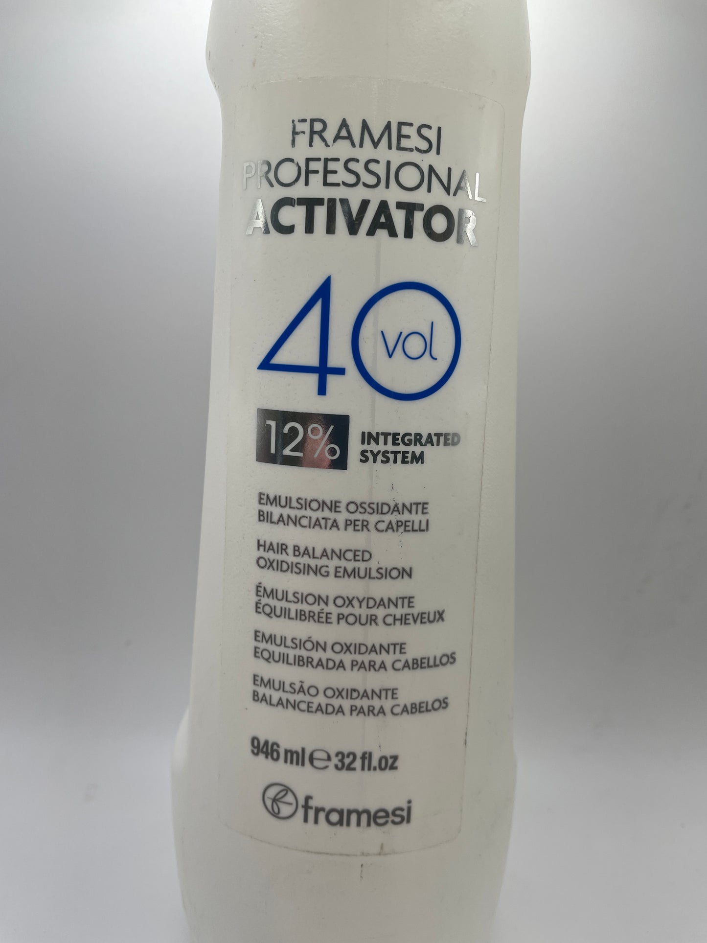 2 Pack Framesi Professional Activator Developer 40 Vol 12% 32oz
