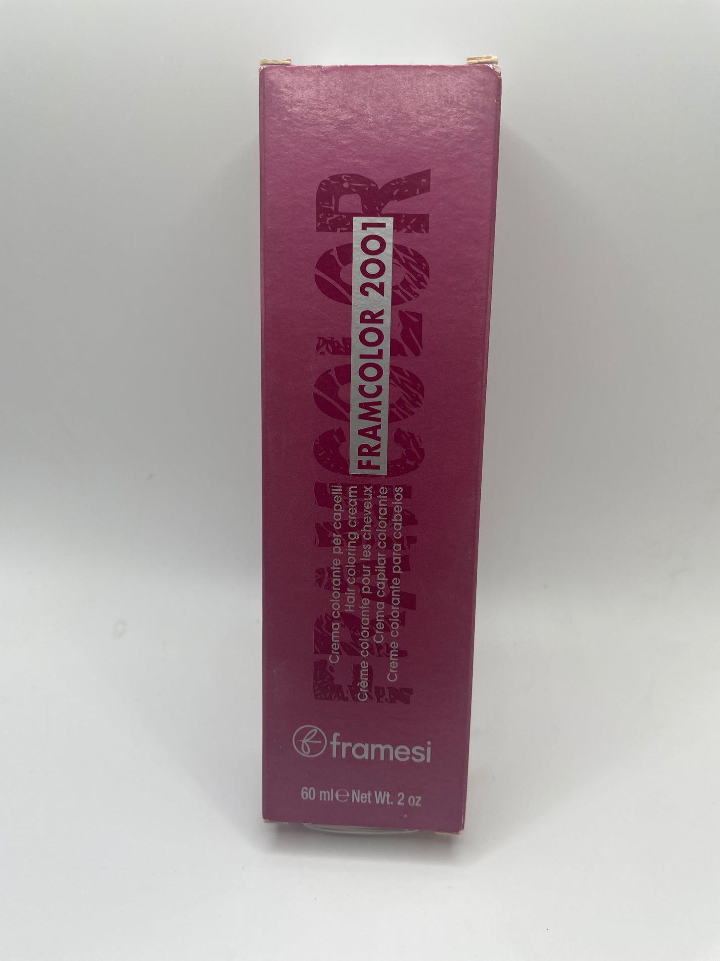 3 Pack FRAMESI FRAMCOLOR 2001 PERMANENT Hair Color 2oz 7SB 7 36