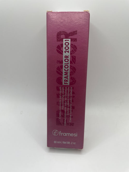 3 Pack FRAMESI FRAMCOLOR 2001 PERMANENT Hair Color 2oz 7SB 7 36