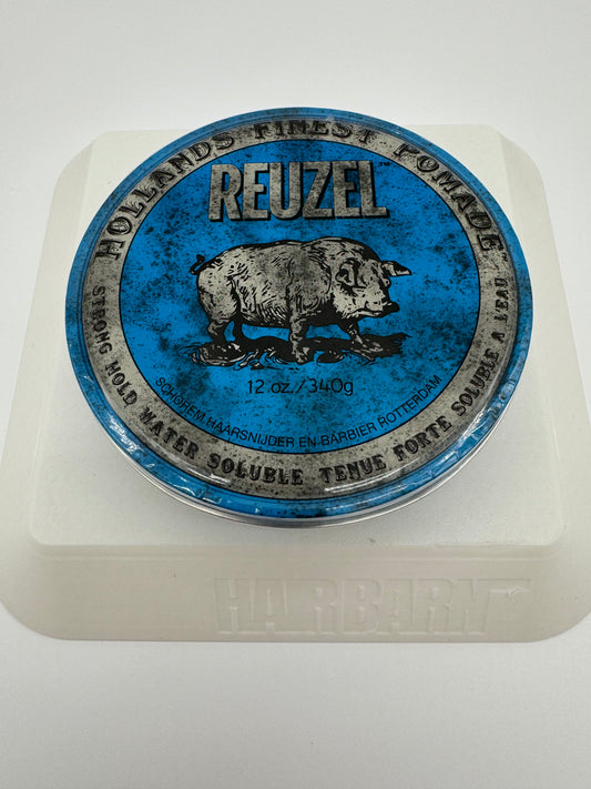 Reuzel Blue Strong Hold Water Soluble Pomade 12 oz Dented Can