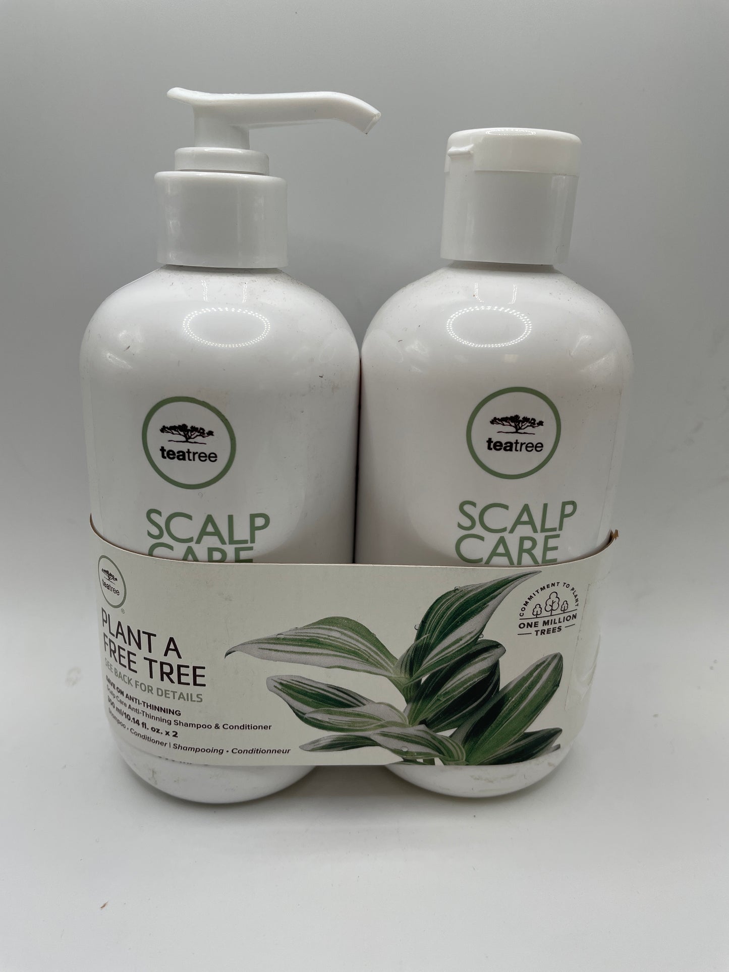 Tea Tree Scalp Care Anti Thinning 10.14 oz Shampoo and 10.14 oz Conditioner