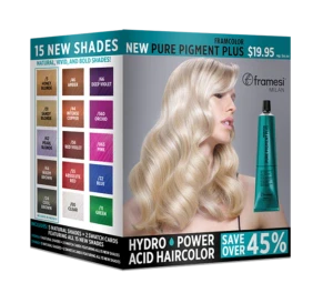1 Case (12 Kits) Framesi Framcolor Pure Pigment Plus Kit