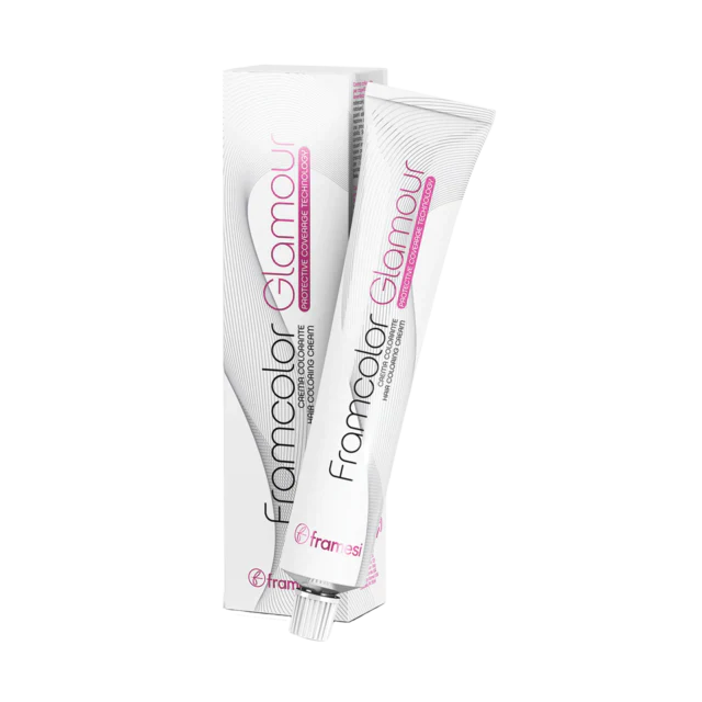 3Pack Framesi Framcolor Glamour 8.46 Light Amber Blonde, 3.4 oz