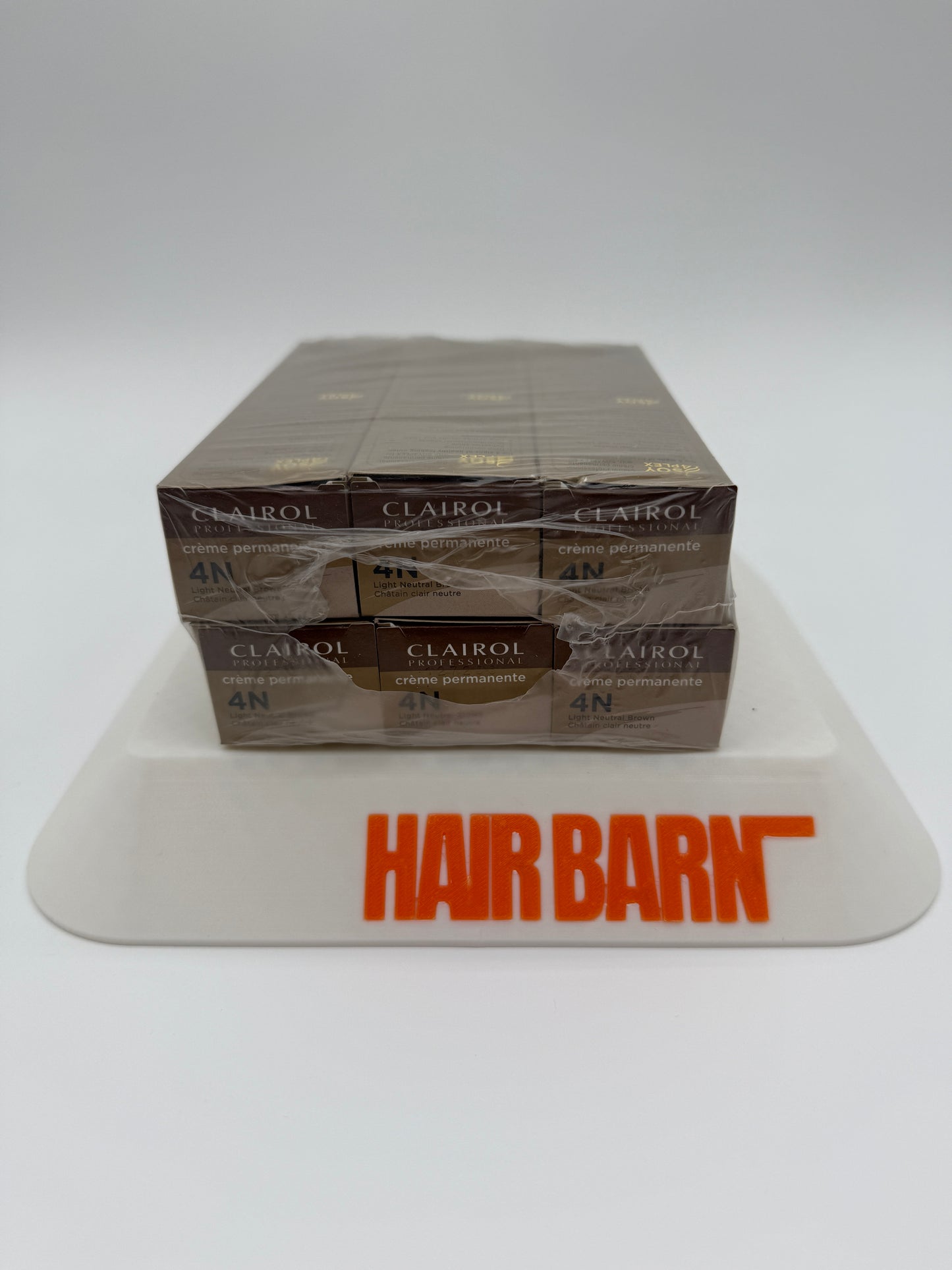 2 Pack CLAIROL SOY4PLEX PERMANENT HAIR COLOR CREAM 2 oz 4N