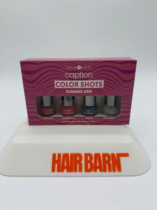 Young Nails Caption Color Shots Summer Nail Polish Set