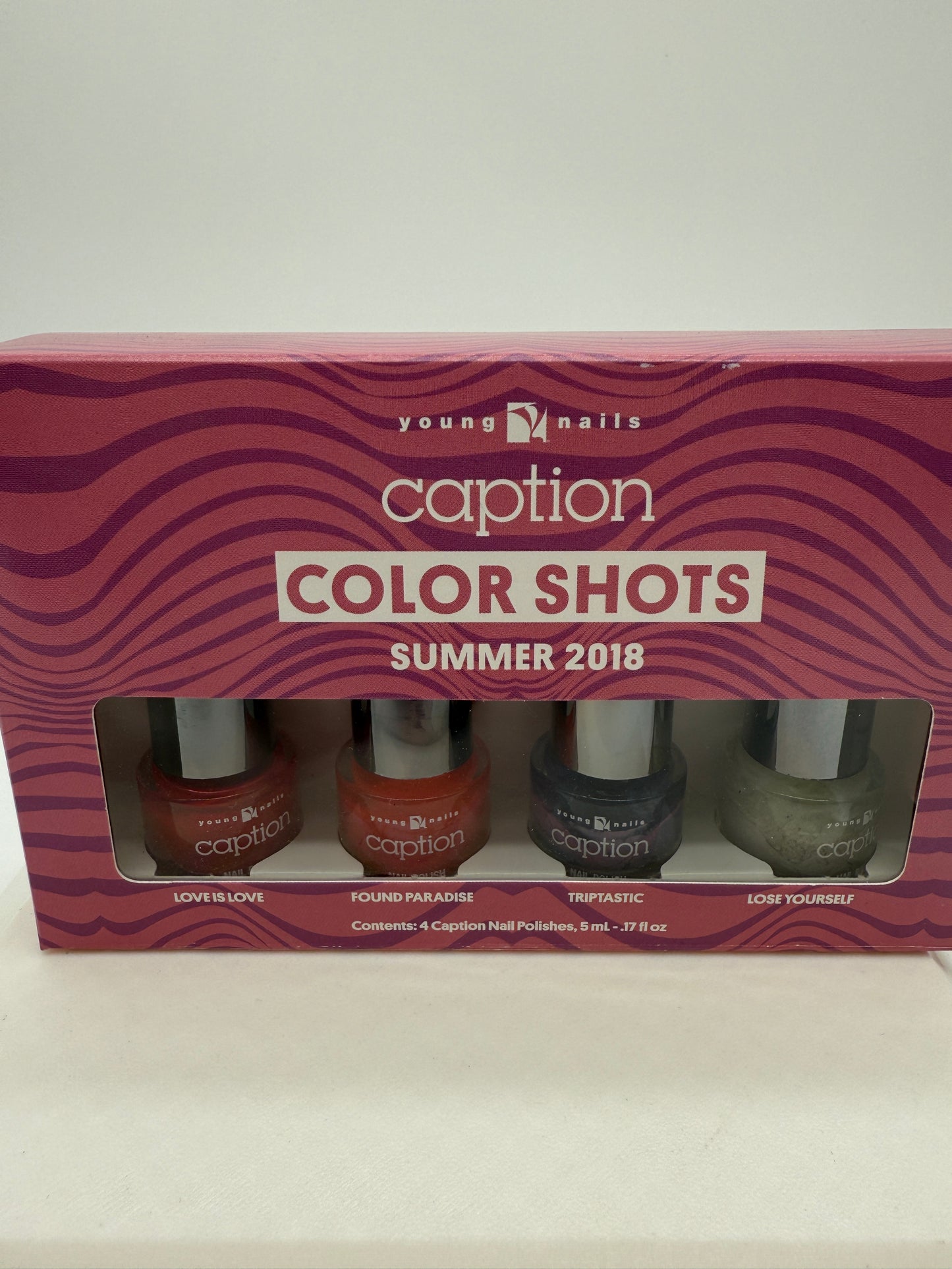 Young Nails Caption Color Shots Summer Nail Polish Set