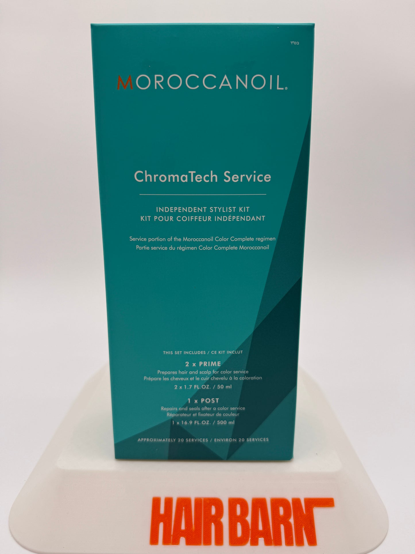 2 Pack Moroccanoil Chromatech Color Complete Prime and Post 16.9 oz Kit