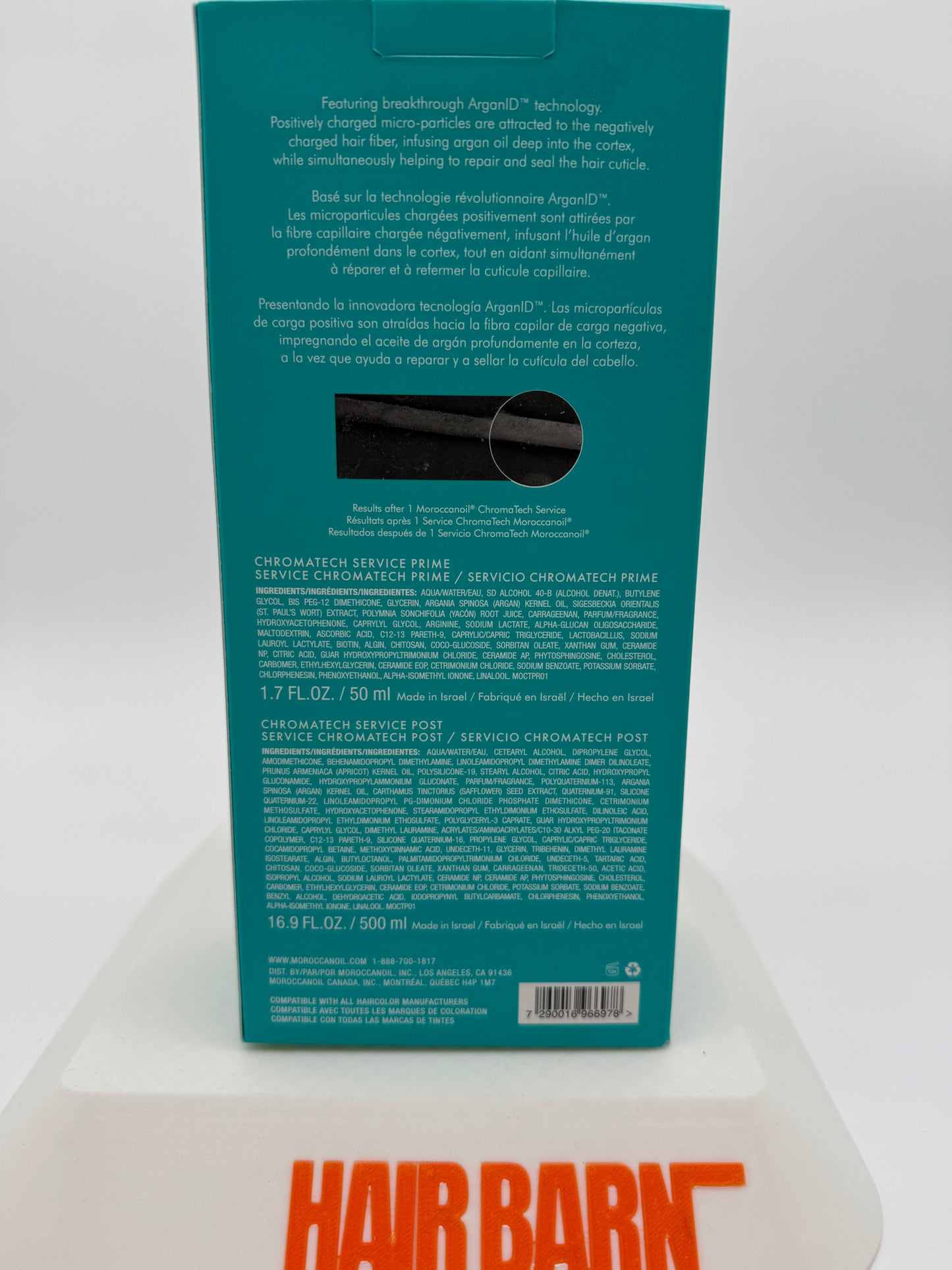 2 Pack Moroccanoil Chromatech Color Complete Prime and Post 16.9 oz Kit