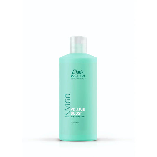 Wella Invigo Volume Boost Hair Crystal Mask With Cotton Extract 16.9 oz