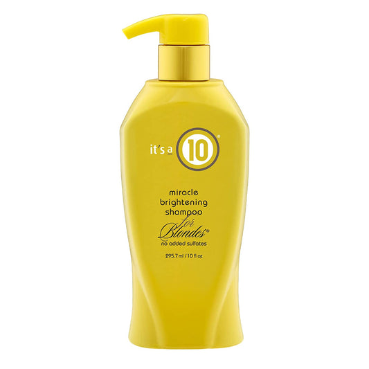 2 Pack It's a 10 Miracle Brightening Shampoo for Blondes 10 oz