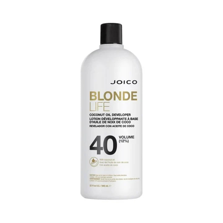 2 Pack Joico Blonde Life Coconut Oil Developer 40 volume 12% 32 fl oz