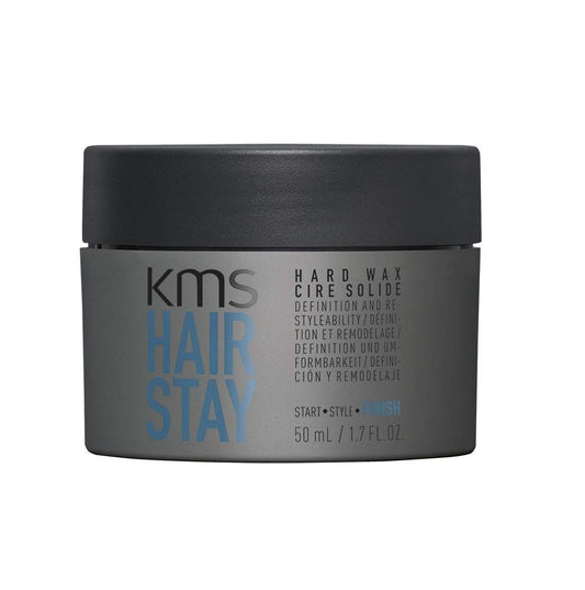 2 Pack KMS Hair Stay Hard Wax 1.7 oz each