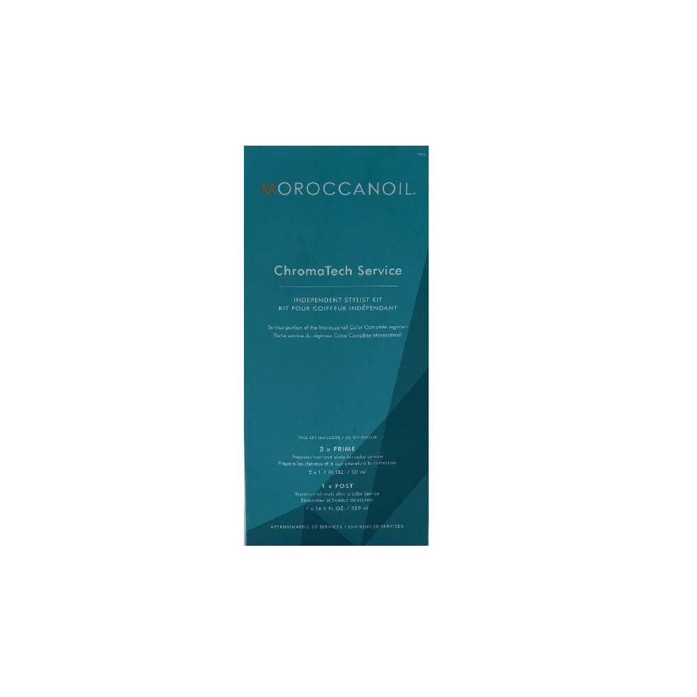 12 Pack (1 Case) Moroccanoil Chromatech Service Kit Prime and Post 16.9 oz