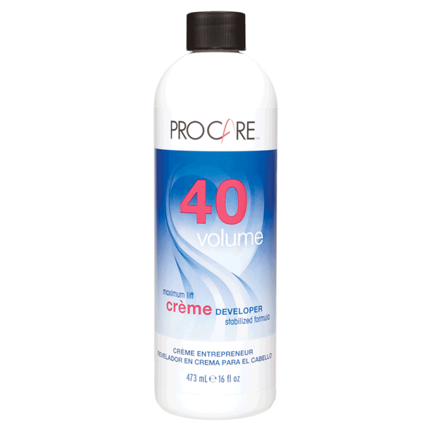 2 Pack ProCare 40 Volume Creme Developer 16 oz