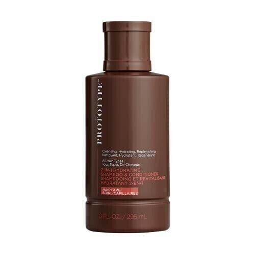 2 Pack Prototype two in one hydrating shampoo and conditioner, 10 fl oz