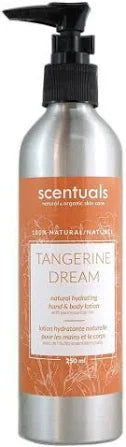 Scentuals tangerine, dream Natural Hand & Body Lotion 8.45 oz
