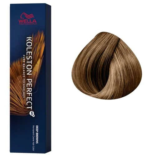 2 Pack Wella Koleston Permanent Color Cream 7/73 Medium Blonde Brown Gold