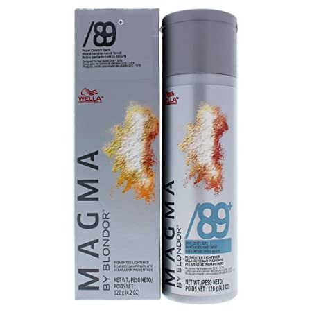 Wella Magma 89 + Pearl Cendre Dark Hair Color Lightener 4.2 oz