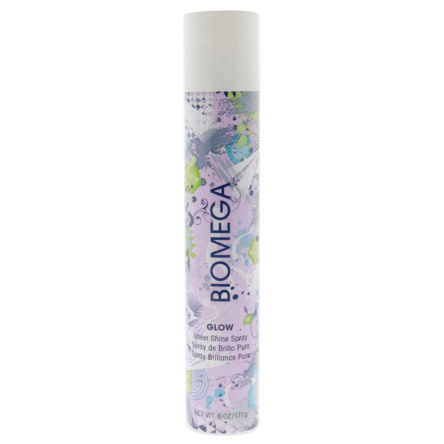 2 Pack - Aquage BIOMEGA GLOW Sheer Shine Spray 6 oz.