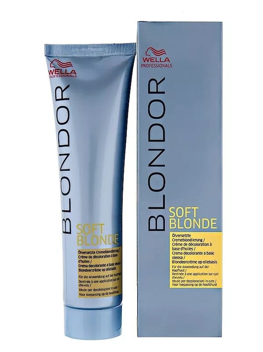 Wella Professionals Blondor Soft Blonde Oil Mixed Cream Lightener - 7 oz