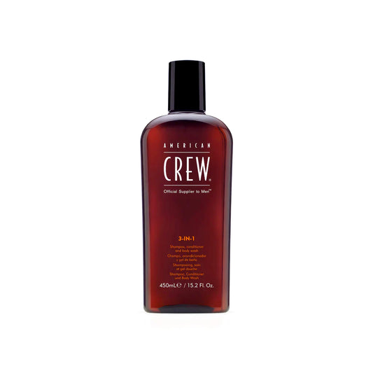 American Crew 3 in 1 shampoo, conditioner and body wash 15.2 oz