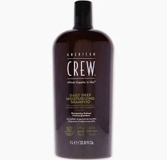 2 Pack American Crew Daily Deep Moisturizing Shampoo - 33.8 oz