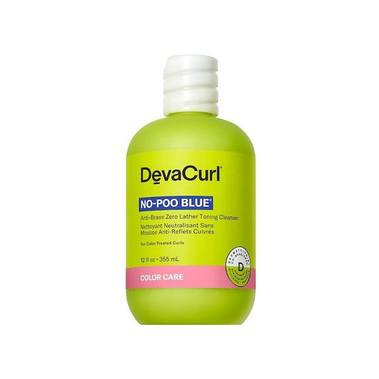 2 Pack Deva Curl No Poo Blue Color Care 12 fl oz Anti Brass