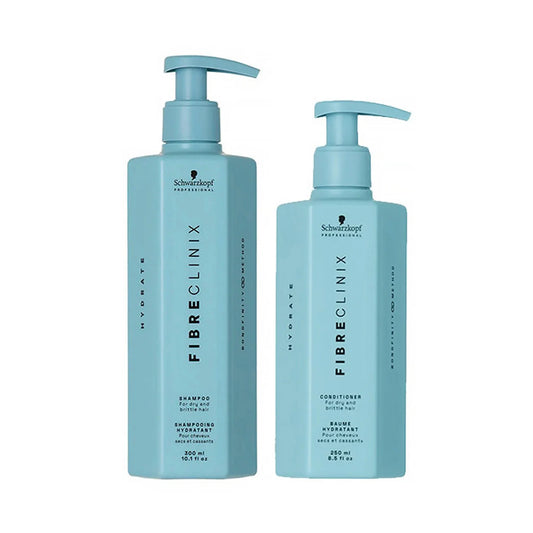 Schwarzkopf Fibre Clinix Hydrate Shampoo 10.1 oz & Conditioner 8.5 oz
