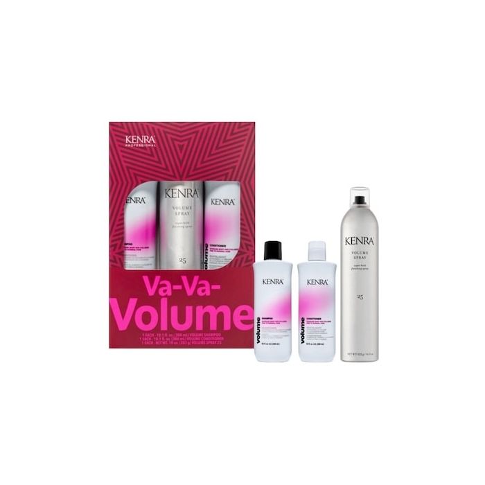 Kenra Va Va Volume Set Trio Volume Shampoo, Conditioner, Spray 25 Kit