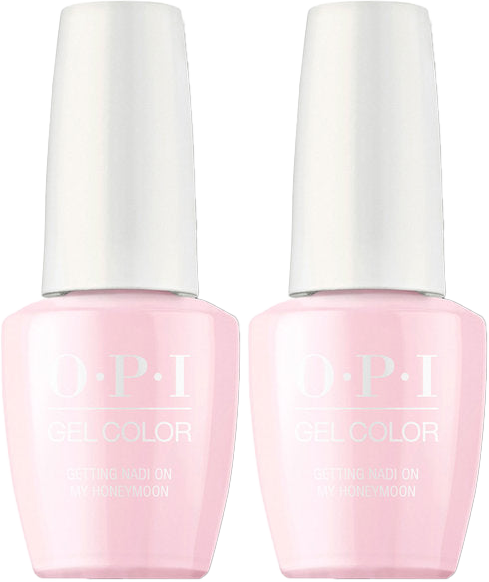 2 Pack OPI Soak Off GEL Nail Polish Getting Nadi on my Honeymoon Top .5 oz