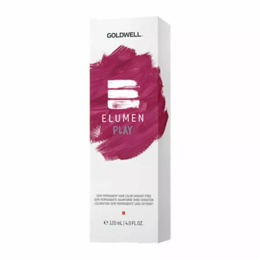 Goldwell Elumen Play Semi Permanent Color 4 fl oz Metallic Berry