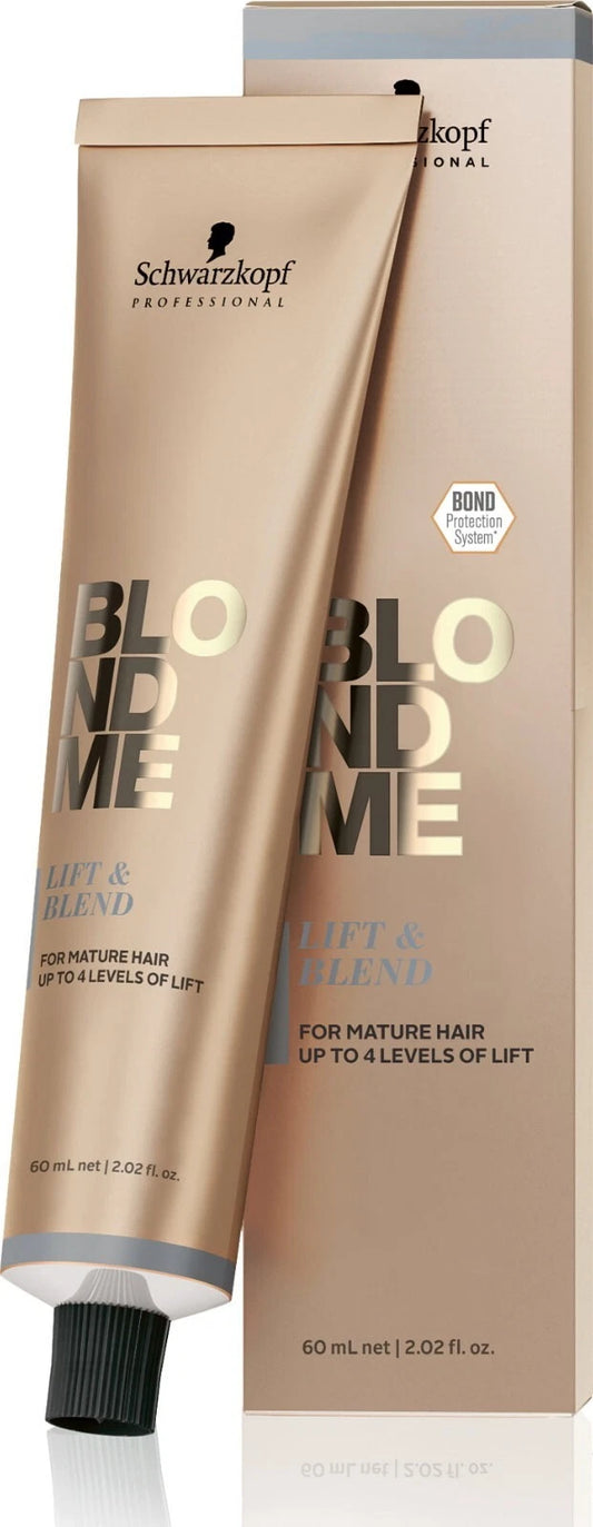 Schwarzkopf Blondeme lift and blend Hair Color LB Brown Mahagany 2.02 oz