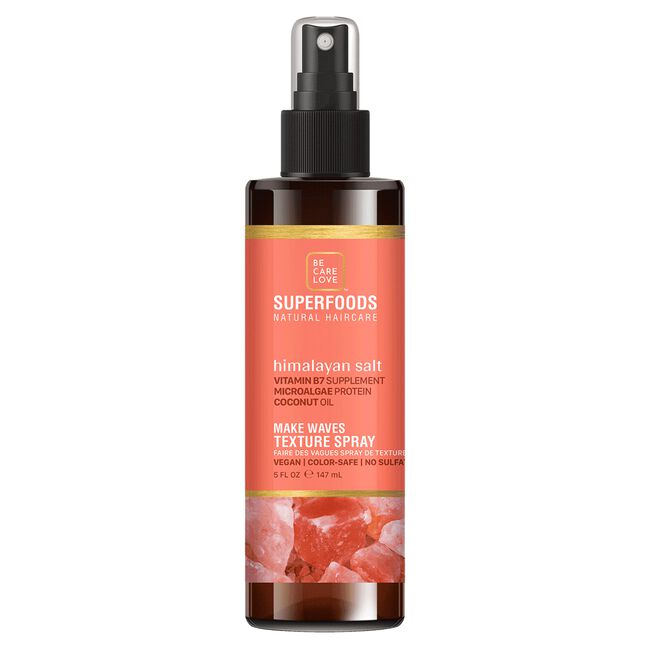 2 Pack - Be Care Love Superfoods  Naturals Himalayan salt Texture Spray 5fl oz